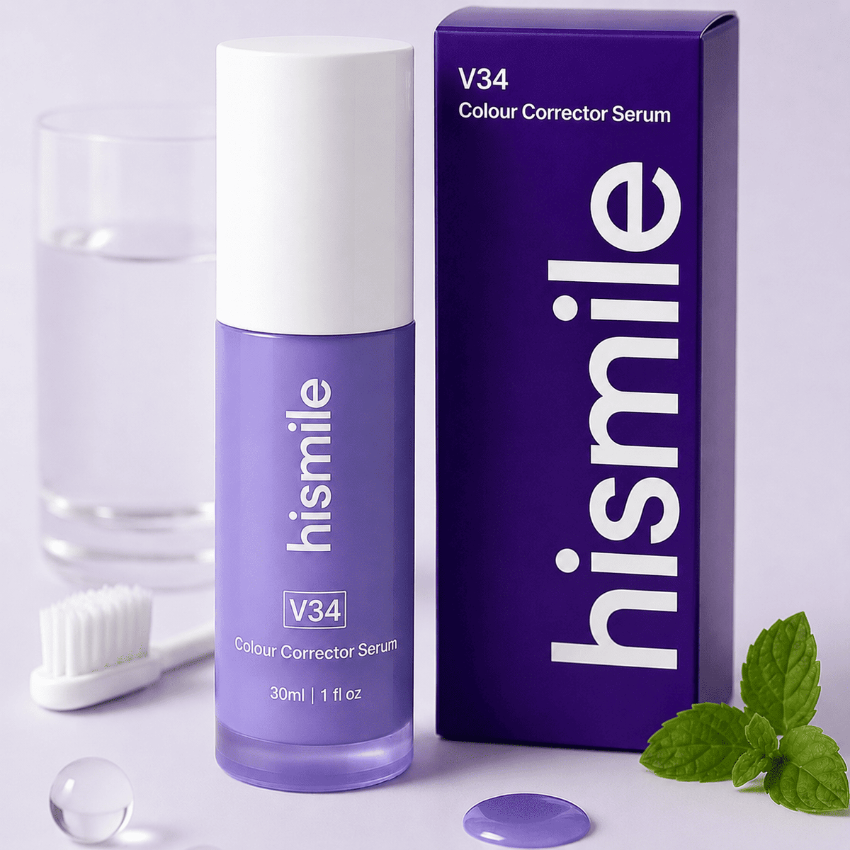 V34 Purple Teeth Colour Corrector Serum